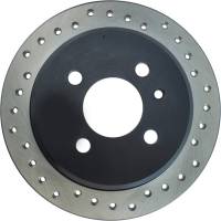 StopTech - StopTech Sport Cryo Cross Drilled Brake Rotor; Rear Left - Image 4