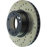 StopTech - StopTech Sport Cryo Cross Drilled Brake Rotor; Front Right - Image 4