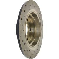 StopTech - StopTech Sport Cryo Cross Drilled Brake Rotor; Rear Left - Image 3