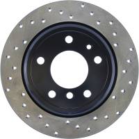 StopTech - StopTech Sport Cryo Cross Drilled Brake Rotor; Rear Left - Image 4