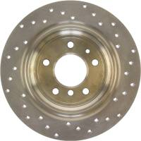 StopTech - StopTech Sport Cryo Drilled Brake Rotor; Rear Right - Image 4