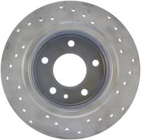 StopTech - StopTech Sport Cross Drilled Brake Rotor; Rear Right - Image 2