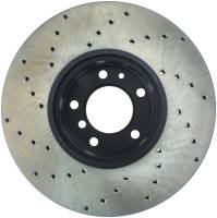 StopTech - StopTech Sport Cross Drilled Brake Rotor; Front Left - Image 2