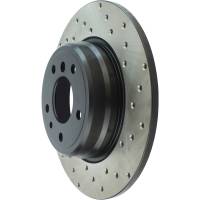 StopTech - StopTech Sport Cryo Cross Drilled Brake Rotor; Rear Left - Image 5