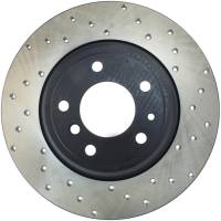 StopTech - StopTech Sport Cross Drilled Brake Rotor; Rear Left - Image 1