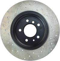 StopTech - StopTech Sport Cross Drilled Brake Rotor; Rear Left - Image 2