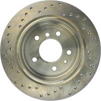 StopTech - StopTech Sport Cryo Cross Drilled Brake Rotor; Rear Left - Image 2