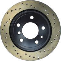 StopTech - StopTech Sport Cryo Cross Drilled Brake Rotor; Rear Left - Image 3