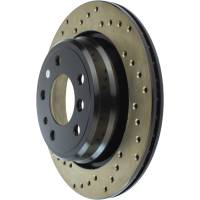 StopTech - StopTech Sport Cryo Drilled Brake Rotor; Rear Right - Image 4