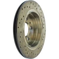 StopTech - StopTech Sport Cryo Drilled Brake Rotor; Rear Right - Image 5