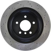 StopTech - StopTech Sport Cross Drilled Brake Rotor; Rear Right - Image 2