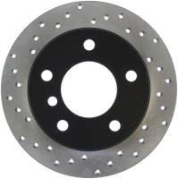 StopTech - StopTech Sport Cross Drilled Brake Rotor; Rear Right - Image 1