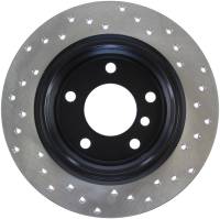 StopTech - StopTech Sport Cross Drilled Brake Rotor; Rear Right - Image 2