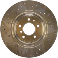 StopTech - StopTech Sport Cross Drilled Brake Rotor; Rear Left - Image 2