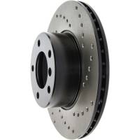 StopTech - StopTech Sport Cryo Cross Drilled Brake Rotor; Front Left - Image 4