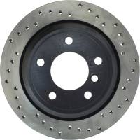 StopTech - StopTech Sport Cryo Cross Drilled Brake Rotor; Rear Left - Image 5