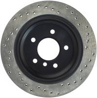 StopTech - StopTech Sport Cross Drilled Brake Rotor; Rear Right - Image 2