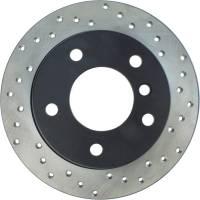 StopTech - StopTech Sport Cryo Cross Drilled Brake Rotor; Rear Left - Image 2