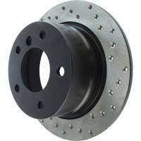 StopTech - StopTech Sport Cryo Cross Drilled Brake Rotor; Rear Left - Image 3