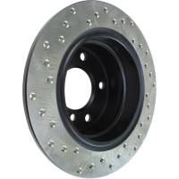 StopTech - StopTech Sport Cryo Cross Drilled Brake Rotor; Rear Left - Image 4