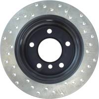 StopTech - StopTech Sport Cryo Drilled Brake Rotor; Rear Right - Image 3