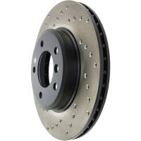 StopTech - StopTech Sport Cryo Cross Drilled Brake Rotor; Front Right - Image 5