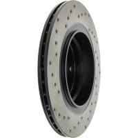 StopTech - StopTech Sport Cryo Cross Drilled Brake Rotor; Rear Left - Image 5