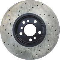 StopTech - StopTech Sport Cryo Cross Drilled Brake Rotor; Front Left - Image 5