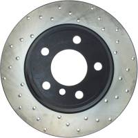 StopTech - StopTech Sport Cryo Cross Drilled Brake Rotor; Rear Left - Image 5