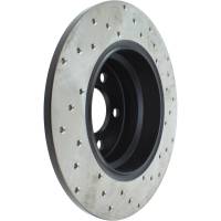 StopTech - StopTech Sport Cryo Drilled Brake Rotor; Rear Right - Image 5