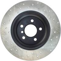 StopTech - StopTech Sport Cross Drilled Brake Rotor; Rear Left - Image 2