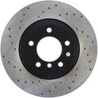 StopTech Sport Cross Drilled Brake Rotor; Front Right