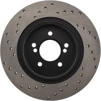 StopTech - StopTech Sport Cryo Cross Drilled Brake Rotor; Rear Left - Image 2