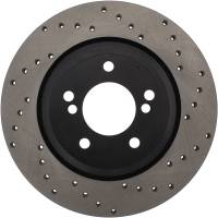 StopTech - StopTech Sport Cryo Cross Drilled Brake Rotor; Rear Left - Image 4