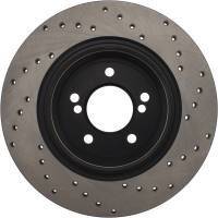 StopTech - StopTech Sport Cryo Drilled Brake Rotor; Rear Right - Image 2