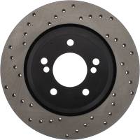 StopTech - StopTech Sport Cryo Drilled Brake Rotor; Rear Right - Image 3