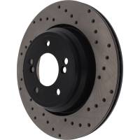 StopTech - StopTech Sport Cryo Drilled Brake Rotor; Rear Right - Image 4