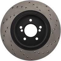 StopTech - StopTech Sport Cross Drilled Brake Rotor; Rear Right - Image 2