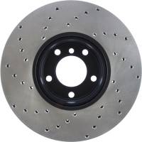 StopTech - StopTech Sport Cryo Cross Drilled Brake Rotor; Front Left - Image 3