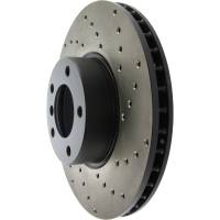 StopTech - StopTech Sport Cryo Cross Drilled Brake Rotor; Front Left - Image 4