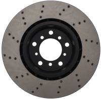 StopTech - StopTech Sport Cross Drilled Brake Rotor; Front Left - Image 2