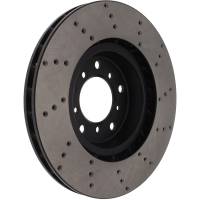 StopTech - StopTech Sport Cryo Cross Drilled Brake Rotor; Front Right - Image 4