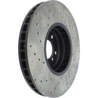 StopTech - StopTech Sport Cryo Cross Drilled Brake Rotor; Front Left - Image 5