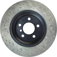 StopTech - StopTech Sport Cryo Cross Drilled Brake Rotor; Rear Left - Image 4