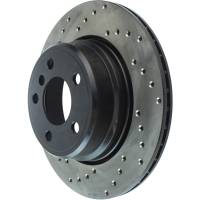 StopTech - StopTech Sport Cryo Drilled Brake Rotor; Rear Right - Image 5