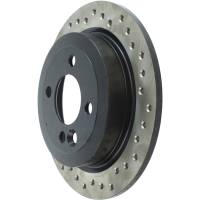 StopTech - StopTech Sport Cryo Cross Drilled Brake Rotor; Rear Left - Image 2