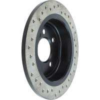 StopTech - StopTech Sport Cryo Cross Drilled Brake Rotor; Rear Left - Image 3