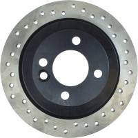 StopTech - StopTech Sport Cryo Cross Drilled Brake Rotor; Rear Left - Image 5