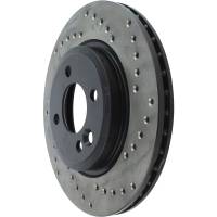 StopTech - StopTech Sport Cryo Cross Drilled Brake Rotor; Front Left - Image 4