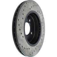 StopTech - StopTech Sport Cryo Cross Drilled Brake Rotor; Front Left - Image 5